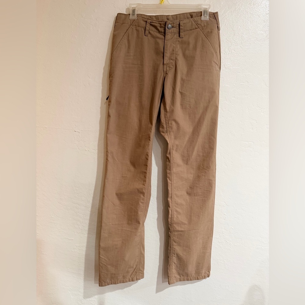Patagonia Worn Wear Tan Cotton Blend Pants Size 28